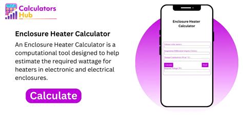 electrical enclosure heat calculator|enclosure heater calculator.